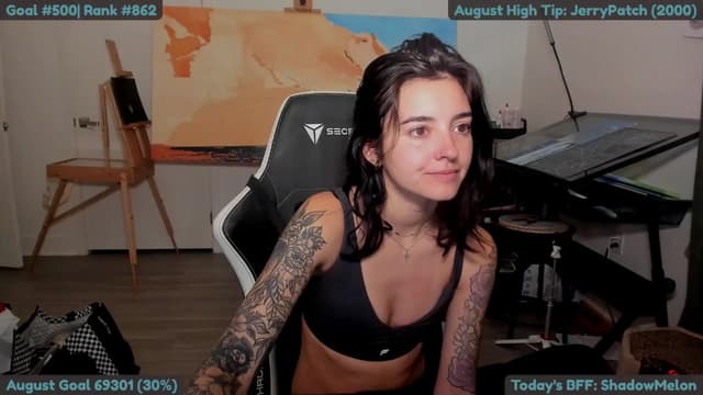 Gallery image thumbnail from Melon's myfreecams stream on, 08/27/2025, 20:02 image 1 of 20