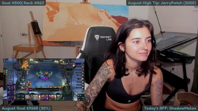Gallery image thumbnail from Melon's myfreecams stream on, 08/27/2025, 20:02 image 7 of 20