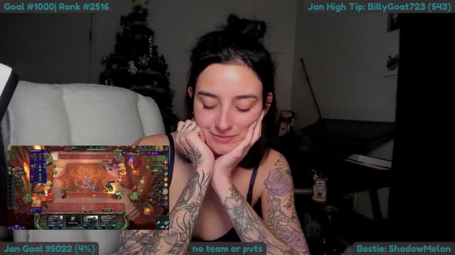 Gallery image thumbnail from Melon's myfreecams stream on, 01/11/2026, 04:05 image 16 of 20