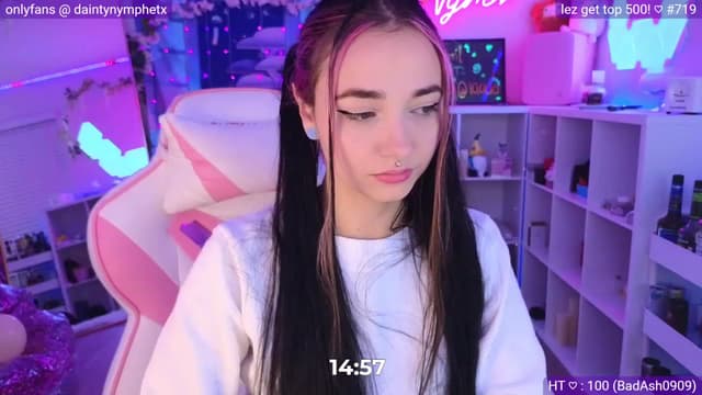 Gallery image thumbnail from Nym_x's myfreecams stream on, 04/22/2023, 03:23 image 6 of 20