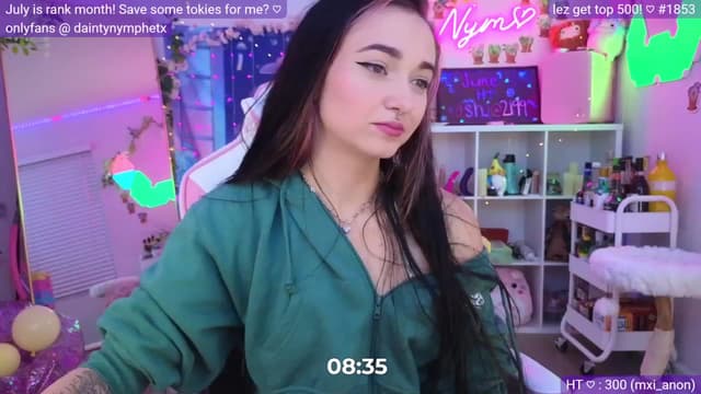 Gallery image thumbnail from Nym_x's myfreecams stream on, 06/09/2023, 04:05 image 7 of 20
