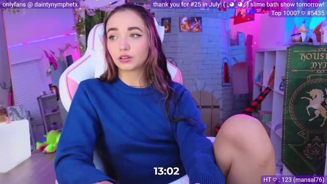 Gallery image thumbnail from Nym_x's myfreecams stream on, 08/19/2023, 04:29 image 2 of 20