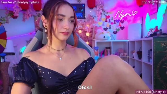 Gallery image thumbnail from Nym_x's myfreecams stream on, 05/09/2024, 04:45 image 6 of 20