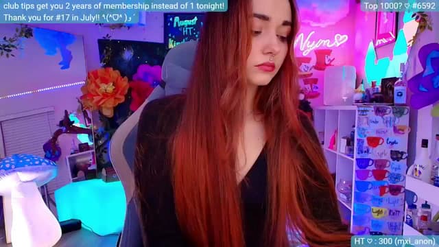 Gallery image thumbnail from Nym_x's myfreecams stream on, 08/25/2024, 07:29 image 1 of 20
