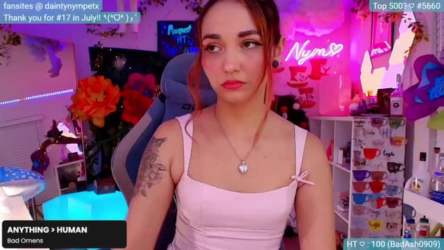 Gallery image thumbnail from Nym_x's myfreecams stream on, 09/05/2024, 02:34 image 8 of 20