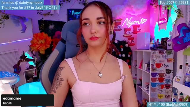 Gallery image thumbnail from Nym_x's myfreecams stream on, 09/05/2024, 02:34 image 7 of 20