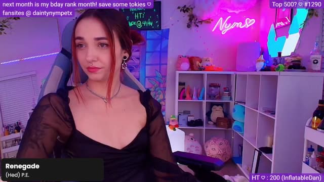 Gallery image thumbnail from Nym_x's myfreecams stream on, 11/16/2024, 04:49 image 10 of 20