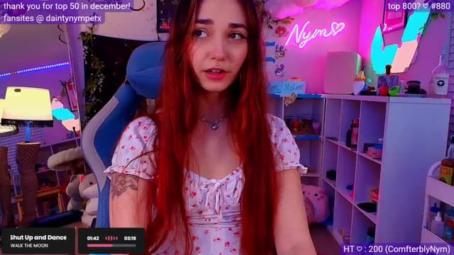 Gallery image thumbnail from Nym_x's myfreecams stream on, 02/01/2025, 04:54 image 6 of 20