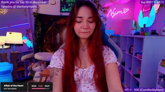 Gallery image thumbnail from Nym_x's myfreecams stream on, 02/01/2025, 05:35 image 6 of 20