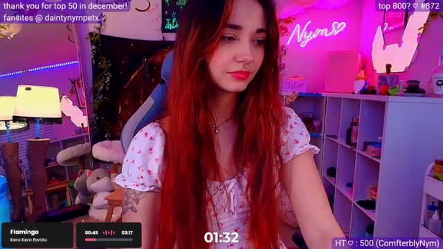 Gallery image thumbnail from Nym_x's myfreecams stream on, 02/01/2025, 05:35 image 19 of 20