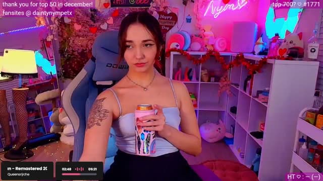 Gallery image thumbnail from Nym_x's myfreecams stream on, 02/06/2025, 02:53 image 2 of 20