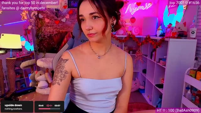 Gallery image thumbnail from Nym_x's myfreecams stream on, 02/06/2025, 04:33 image 3 of 20