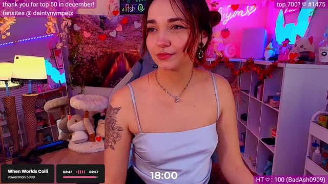 Gallery image thumbnail from Nym_x's myfreecams stream on, 02/06/2025, 04:33 image 20 of 20