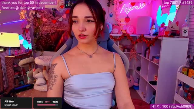 Gallery image thumbnail from Nym_x's myfreecams stream on, 02/06/2025, 04:33 image 15 of 20