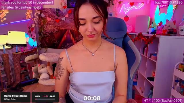 Gallery image thumbnail from Nym_x's myfreecams stream on, 02/06/2025, 05:25 image 20 of 20