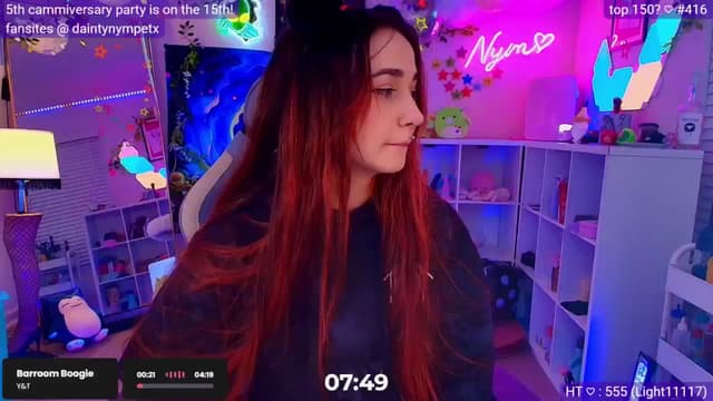 Gallery image thumbnail from Nym_x's myfreecams stream on, 03/06/2025, 04:31 image 19 of 20