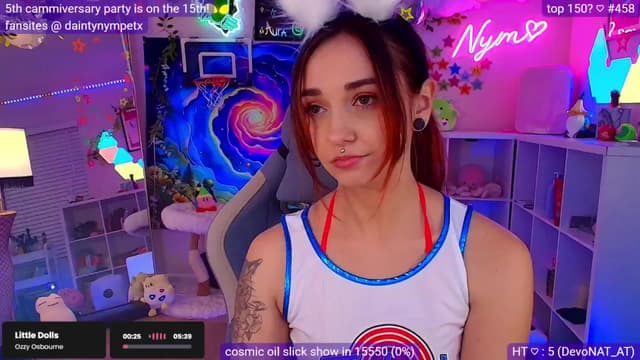 Gallery image thumbnail from Nym_x's myfreecams stream on, 03/14/2025, 04:36 image 4 of 20