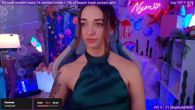 Gallery image thumbnail from Nym_x's myfreecams stream on, 07/04/2025, 03:01 image 9 of 20