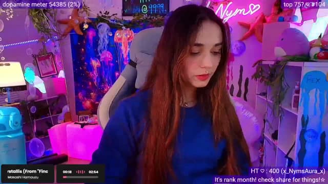 Gallery image thumbnail from Nym_x's myfreecams stream on, 07/23/2025, 04:22 image 8 of 20