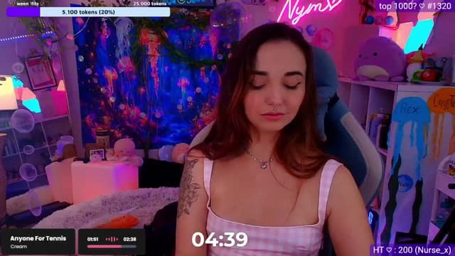 Gallery image thumbnail from Nym_x's myfreecams stream on, 08/18/2025, 03:45 image 20 of 20