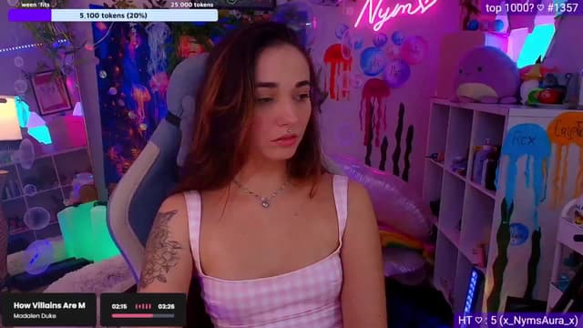 Gallery image thumbnail from Nym_x's myfreecams stream on, 08/18/2025, 03:45 image 1 of 20