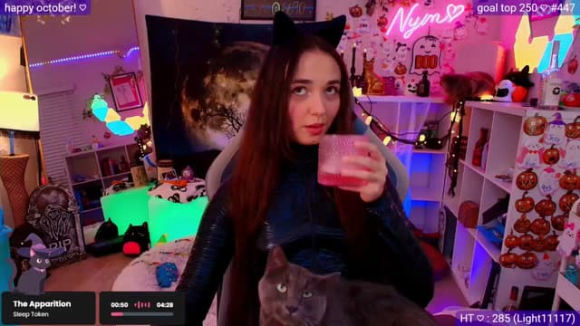 Gallery image thumbnail from Nym_x's myfreecams stream on, 10/27/2025, 04:09 image 5 of 20