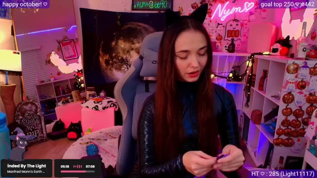 Gallery image thumbnail from Nym_x's myfreecams stream on, 10/27/2025, 04:09 image 14 of 20