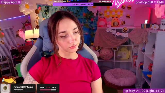 Gallery image thumbnail from Nym_x's myfreecams stream on, 04/23/2026, 02:53 image 12 of 20