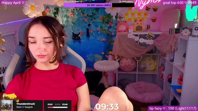 Gallery image thumbnail from Nym_x's myfreecams stream on, 04/23/2026, 02:53 image 17 of 20