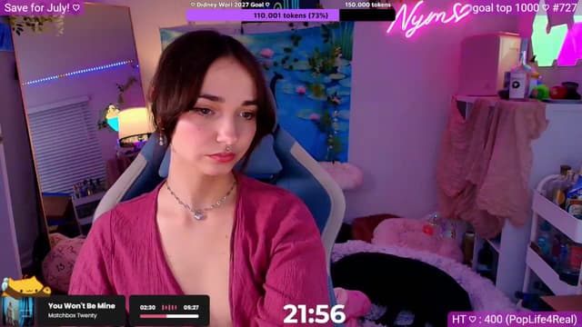 Gallery image thumbnail from Nym_x's myfreecams stream on, 06/11/2026, 04:08 image 18 of 20
