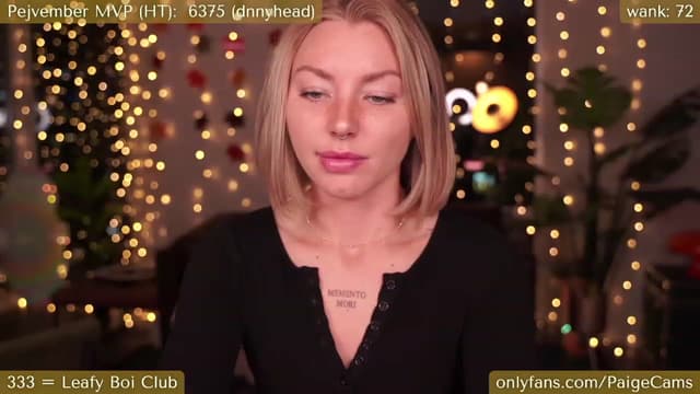 Gallery image thumbnail from Paige's myfreecams stream on, 11/09/2023, 02:41 image 20 of 20