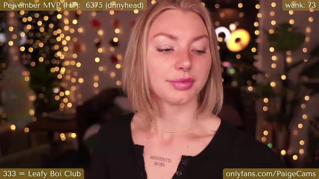 Gallery image thumbnail from Paige's myfreecams stream on, 11/09/2023, 02:41 image 12 of 20