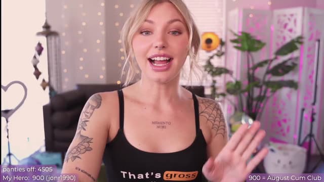 Gallery image thumbnail from Paige's myfreecams stream on, 08/16/2024, 20:06 image 19 of 20