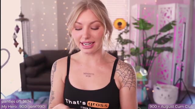 Gallery image thumbnail from Paige's myfreecams stream on, 08/16/2024, 21:18 image 5 of 20