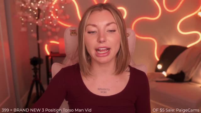 Gallery image thumbnail from Paige's myfreecams stream on, 04/12/2025, 04:48 image 9 of 20