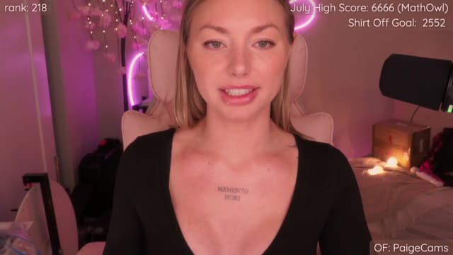 Gallery image thumbnail from Paige's myfreecams stream on, 07/27/2025, 23:54 image 11 of 20