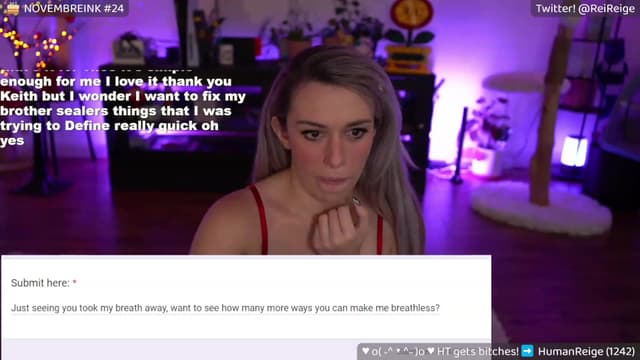 Gallery image thumbnail from Reige's myfreecams stream on, 11/04/2023, 09:24 image 17 of 20