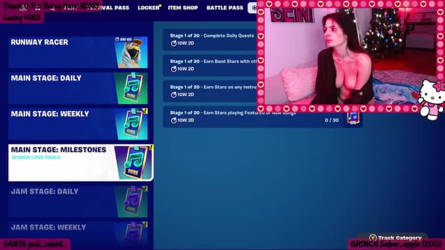 Gallery image thumbnail from Seynt's myfreecams stream on, 12/12/2023, 05:09 image 9 of 20