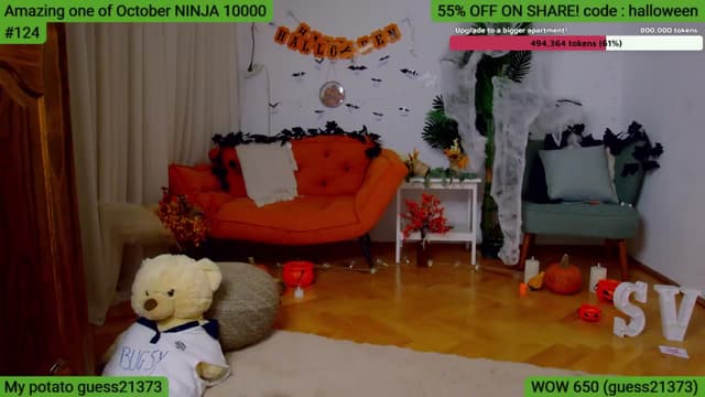 Gallery image thumbnail from SkyV_'s myfreecams stream on, 10/29/2024, 20:37 image 9 of 20