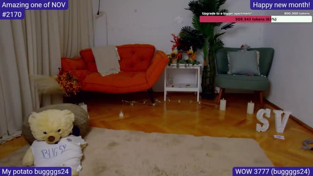Gallery image thumbnail from SkyV_'s myfreecams stream on, 11/05/2024, 18:37 image 9 of 20