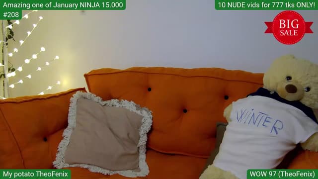 Gallery image thumbnail from SkyV_'s myfreecams stream on, 01/19/2025, 20:36 image 8 of 20