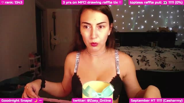Gallery image thumbnail from Zobot's myfreecams stream on, 09/04/2024, 04:57 image 7 of 20