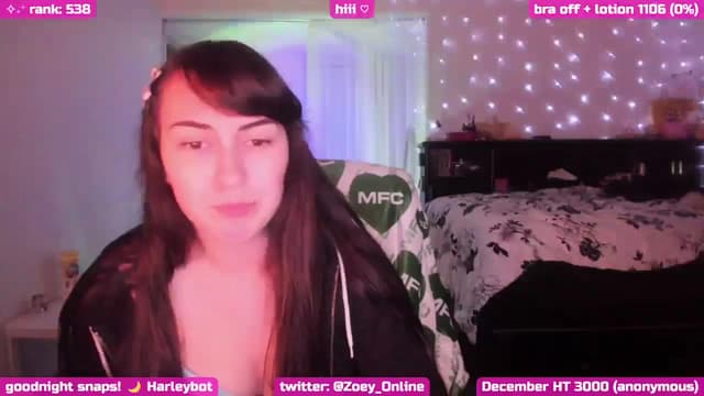 Gallery image thumbnail from Zobot's myfreecams stream on, 12/12/2024, 07:30 image 3 of 20