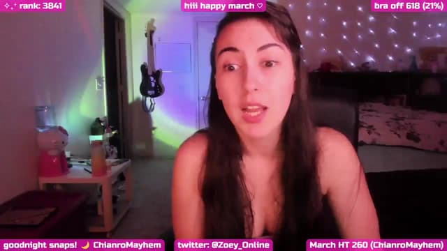 Gallery image thumbnail from Zobot's myfreecams stream on, 03/04/2025, 07:58 image 12 of 20