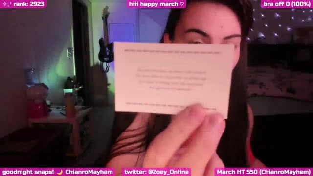 Gallery image thumbnail from Zobot's myfreecams stream on, 03/04/2025, 07:58 image 20 of 20