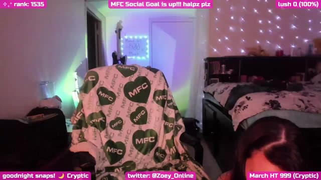 Gallery image thumbnail from Zobot's myfreecams stream on, 03/16/2025, 06:59 image 10 of 20