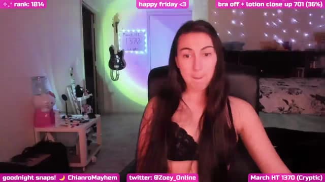 Gallery image thumbnail from Zobot's myfreecams stream on, 03/22/2025, 06:06 image 19 of 20