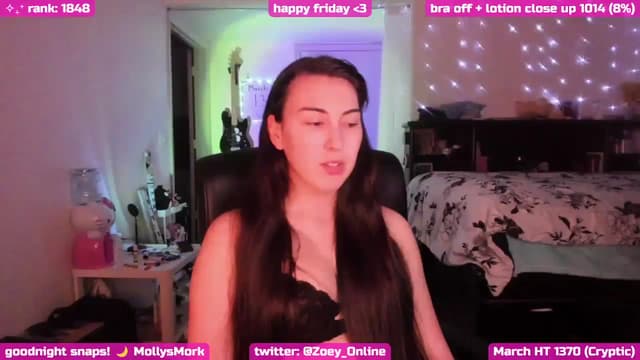 Gallery image thumbnail from Zobot's myfreecams stream on, 03/22/2025, 06:06 image 5 of 20