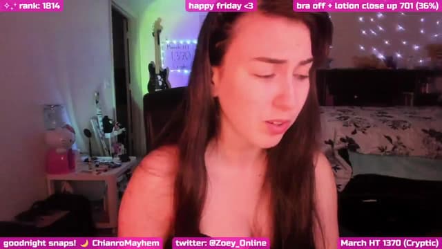 Gallery image thumbnail from Zobot's myfreecams stream on, 03/22/2025, 06:06 image 18 of 20