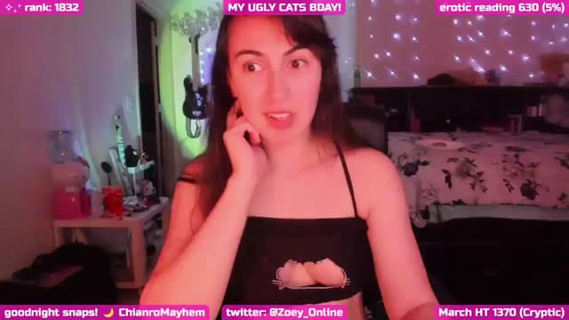Gallery image thumbnail from Zobot's myfreecams stream on, 03/23/2025, 05:20 image 20 of 20